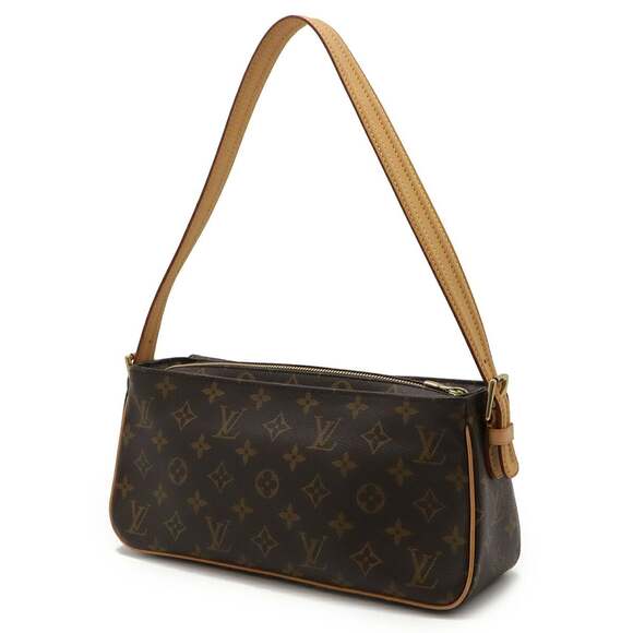 LOUIS VUITTON Brown Monogram Shoulder Bag - Picture 3 of 7